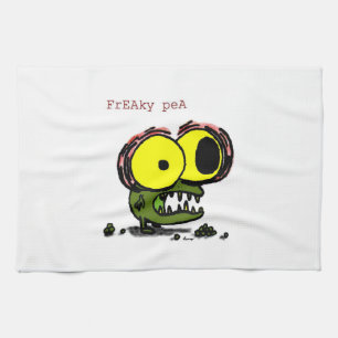 Serviette de cuisine Freaky Pea