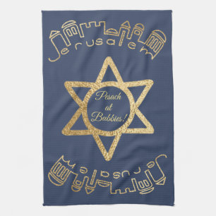 Serviette de cuisine "Gold Jerusalem"
