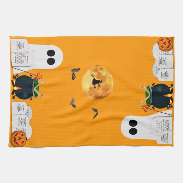Serviette de cuisine Halloween (Horizontal)