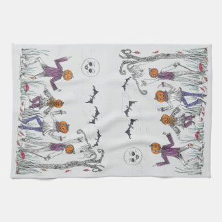 Serviette de cuisine Halloween amusante