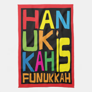 Serviette de cuisine "Hanoukka Is Funukkah" Servie