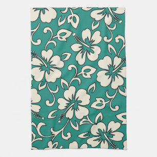 Serviette de cuisine hawaïenne de Malia Hibiscus