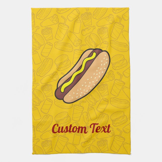 Serviette de cuisine Hotdog (Vertical)