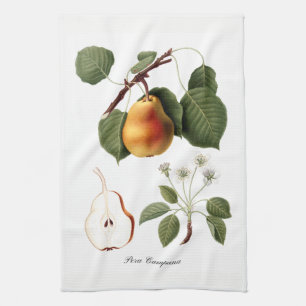 Serviette de cuisine italienne de poire