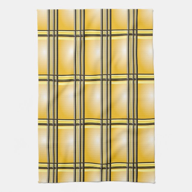 Serviette de cuisine Jaune (Vertical)