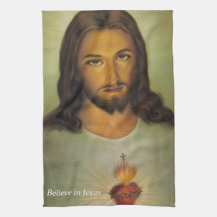 Serviette de cuisine Jésus