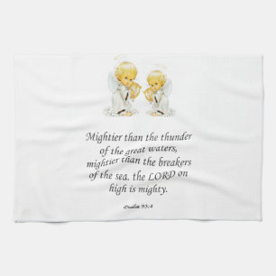 Serviette de cuisine Jésus Psaume 93:4