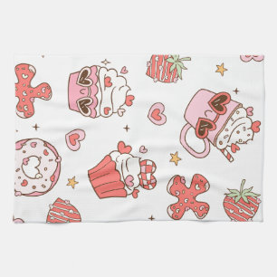 Serviette de cuisine Kawaii Sweet Treats - Dessert