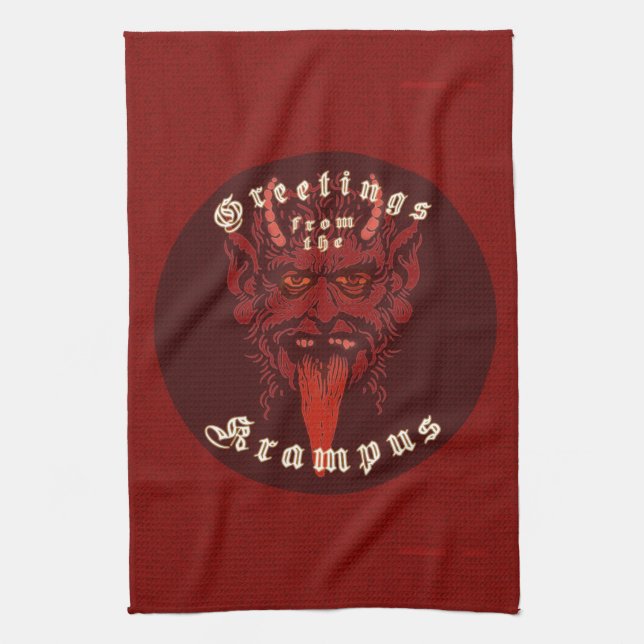 Serviette de cuisine Krampus (Vertical)
