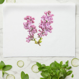 Serviette de cuisine - Lilac fleurs