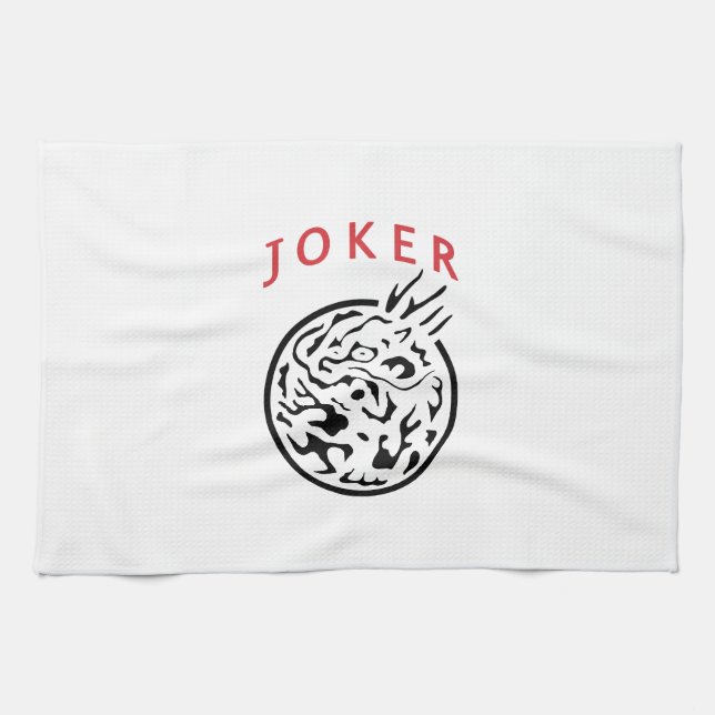 Serviette de cuisine Mah Jongg Joker (Horizontal)