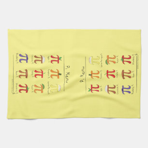 Serviette de cuisine mignonne de cuisson de tarte