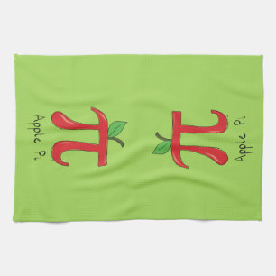 Serviette de cuisine mignonne de cuisson de tarte