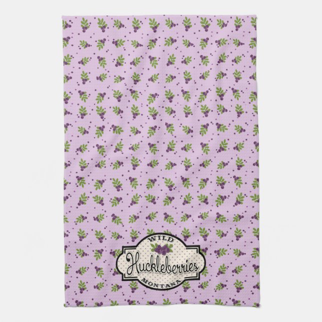 Serviette de cuisine Montana Huckleberry (Vertical)
