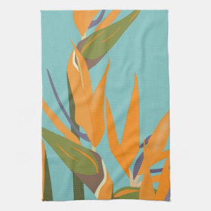 Serviette de cuisine Oiseau du Paradis