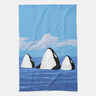 Serviette de cuisine Orcas