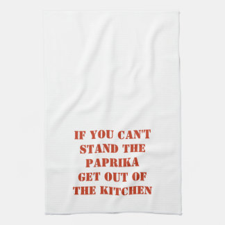 SERVIETTE DE CUISINE PAPRIKA - ORANGE