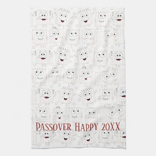 Serviette de cuisine "Passover Matzah" (Vertical)