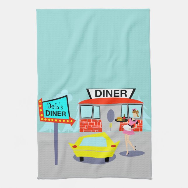 Serviette de cuisine personnalisable de (Vertical)