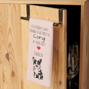 Serviette de cuisine personnalisable 'Une cuisine