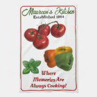 Serviette de cuisine personnalisée "Ajouter votre 