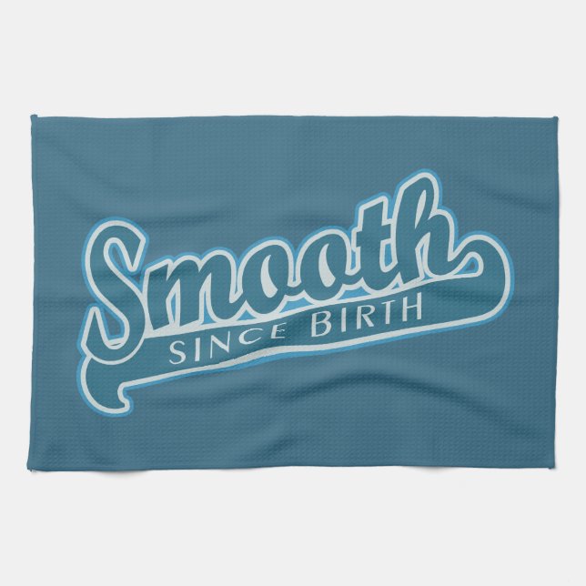 Serviette de cuisine personnalisée SMOOTH (Horizontal)