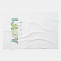 Serviette de cuisine plante Lady