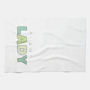Serviette de cuisine plante Lady