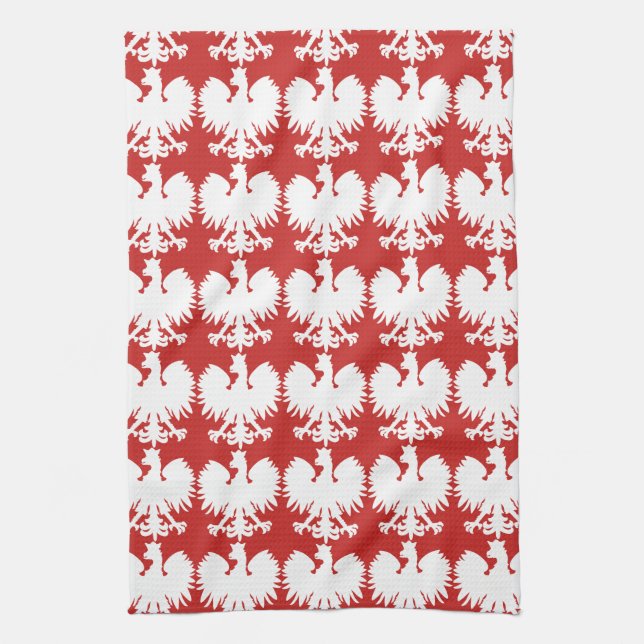 Serviette de cuisine polonaise d'Eagle (Vertical)