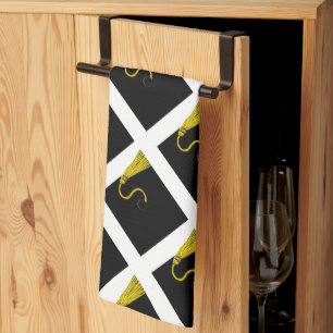 Serviette de cuisine pour la décoration de fête de