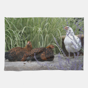 Serviette de cuisine pour la fête du poulet