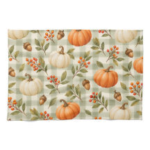 Serviette de cuisine pour Thanksgiving à carreaux 