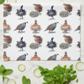 Serviette de cuisine Quail