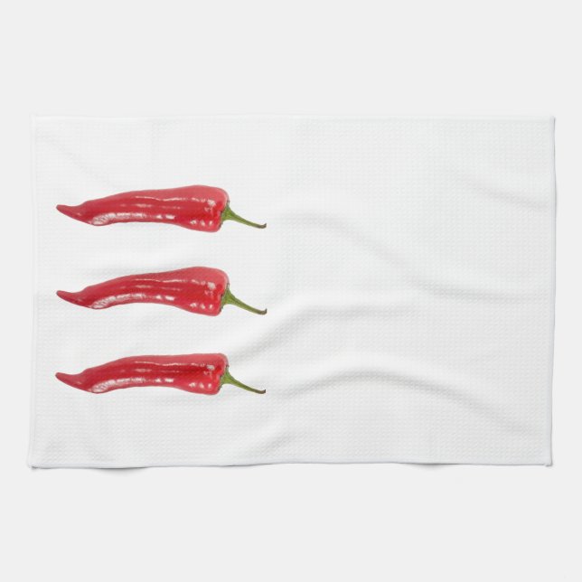Serviette de cuisine Red Hot Chili (Horizontal)