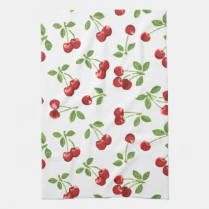 Serviette de cuisine Retro Cherries