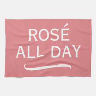 Serviette de cuisine rose élégante pour femmes tou