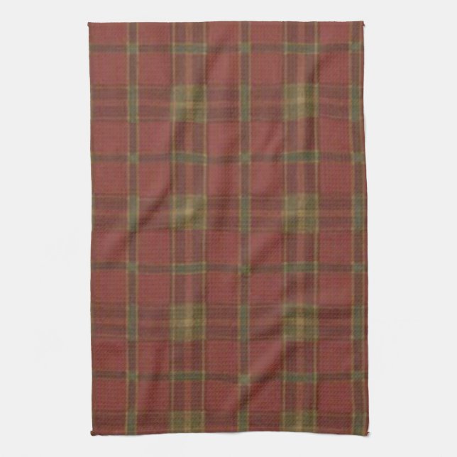 Serviette de cuisine rouge (Vertical)