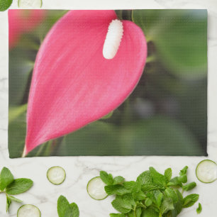 Serviette de cuisine - Rouge Anthurium Twins