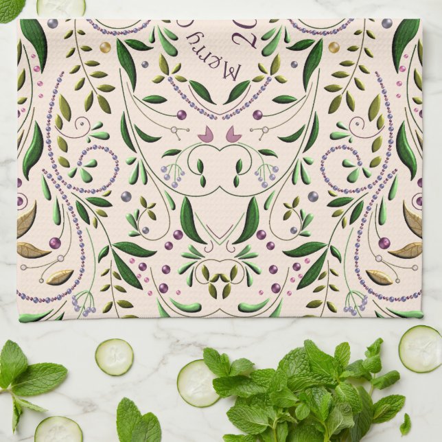 Serviette de cuisine - Saveur toscane (Plié)