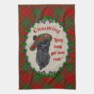Serviette de cuisine Scottie Dog