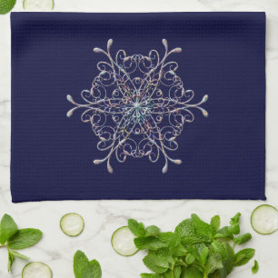 Serviette de cuisine Snowflake