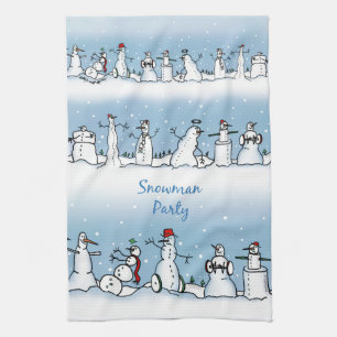Serviette de cuisine Snowman