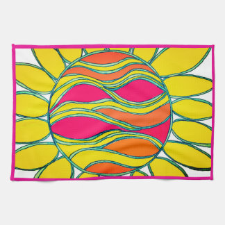 SERVIETTE DE CUISINE "SOLEIL TROPICAL" garniture f