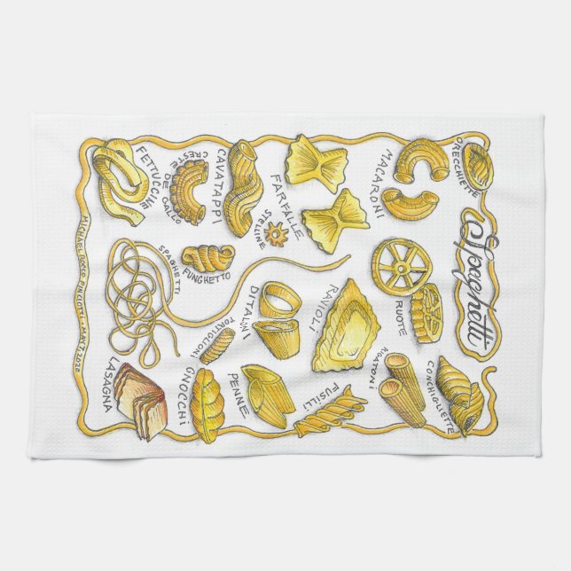 Serviette de cuisine Spaghetti (Horizontal)