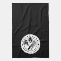 Serviette de cuisine Steak Club