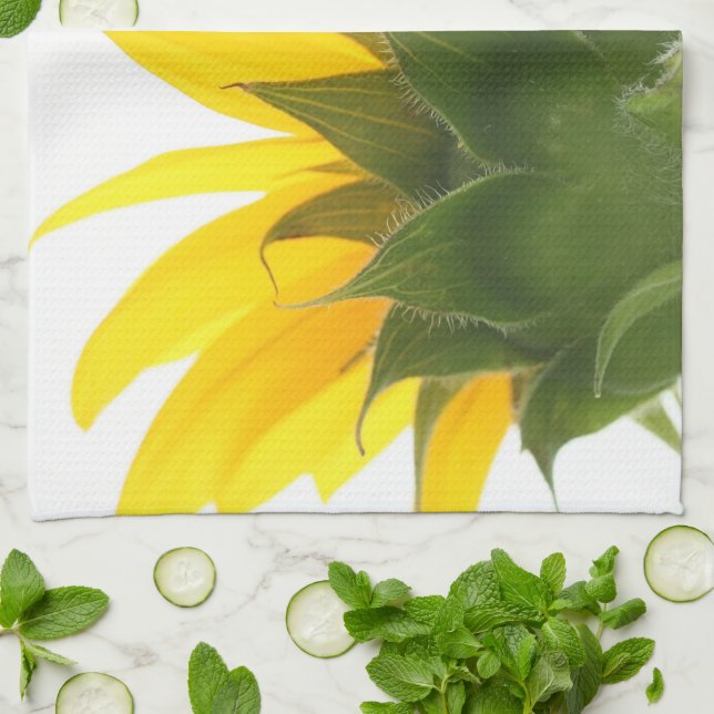 Serviette de cuisine Sunflower Fuzz (Plié)