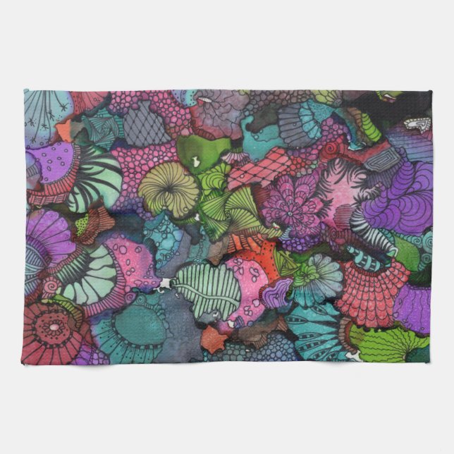 Serviette de cuisine Super Doodle (Horizontal)