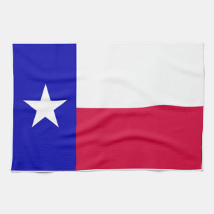 serviette de cuisine Texas Flag