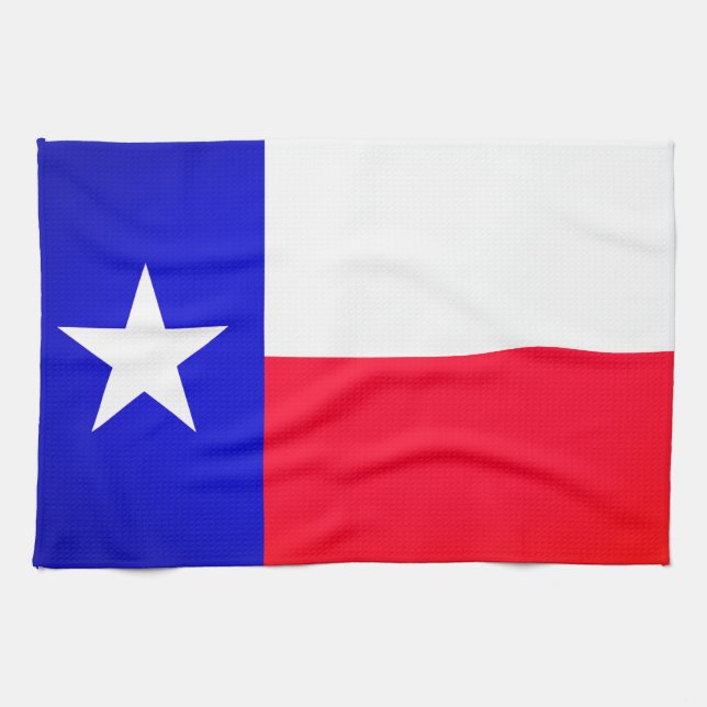 serviette de cuisine Texas Flag (Horizontal)