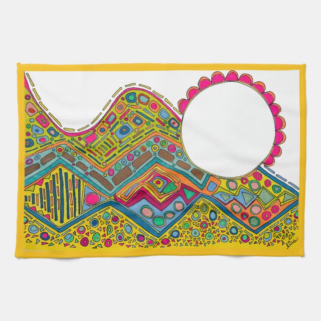 SERVIETTE DE CUISINE "TOUT EST POSSIBLE !" (Horizontal)